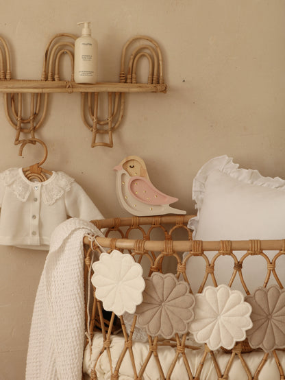 Little Lights, Yövalo MINI Bird, Strawberry Cream
