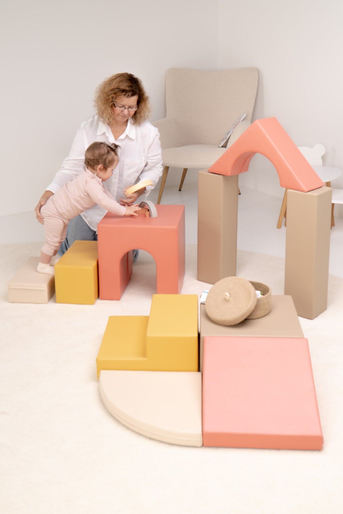 Igloo, Play Module, Creativity, Pastel Fries