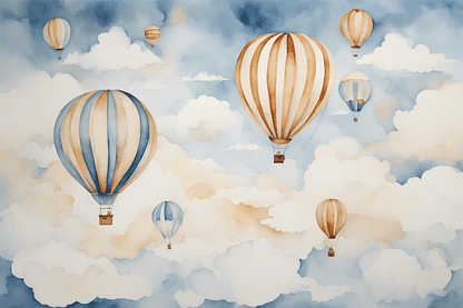 Photo wallpaper, Balloons