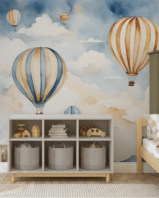 Photo wallpaper, Balloons