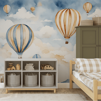 Photo wallpaper, Balloons