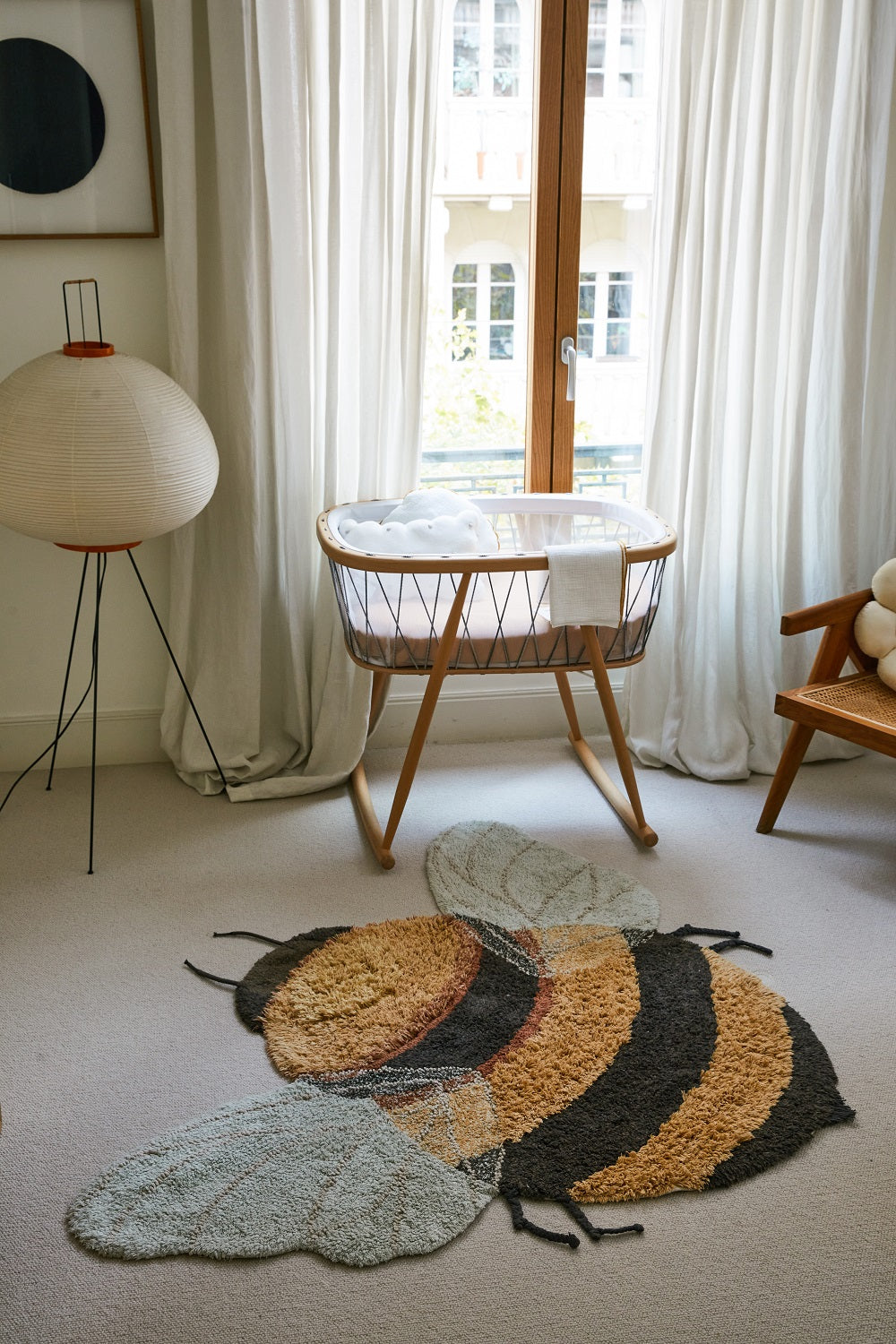 Planet Bee, Tvättbar matta, Bee