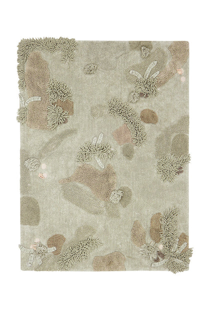 Mushroom Hunt, Washable Rug, Mushroom Forest