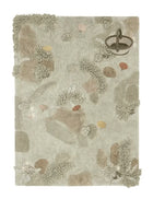 Mushroom Hunt, Washable Rug, Mushroom Forest