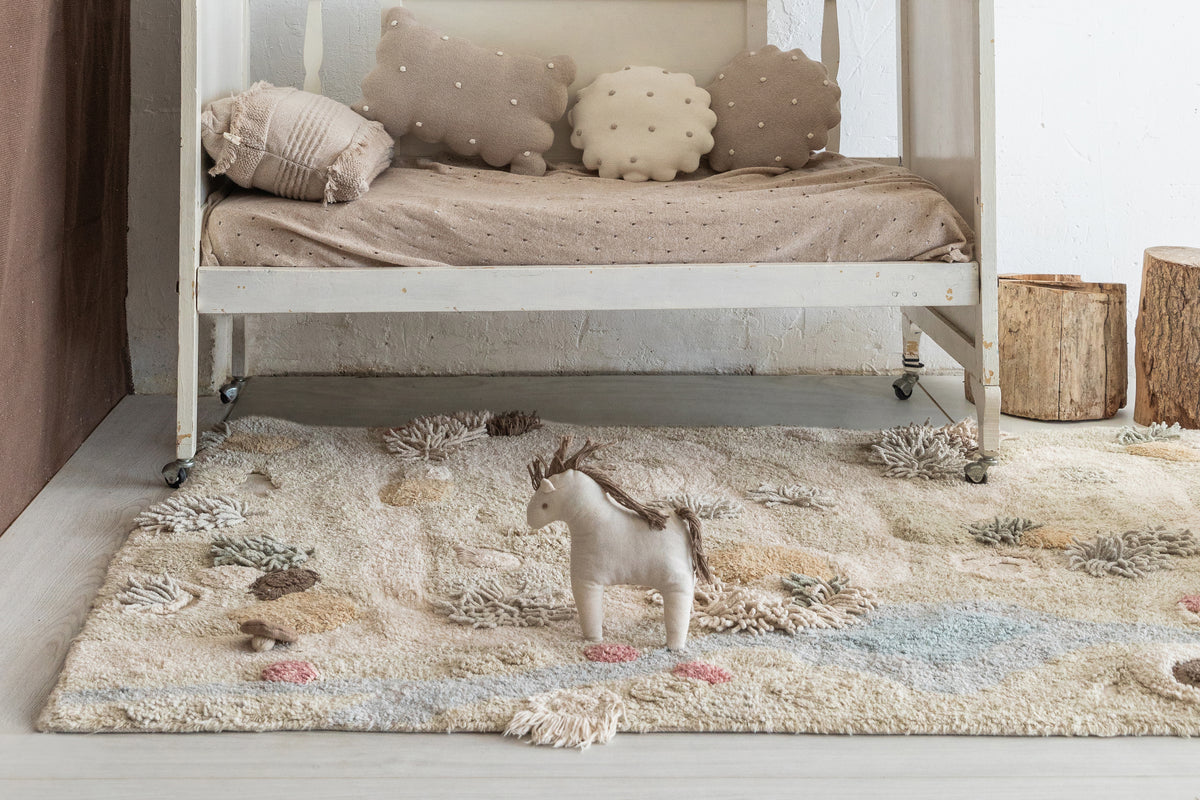 Cotton Woods, Washable Rug, Path of Nature (Various sizes)
