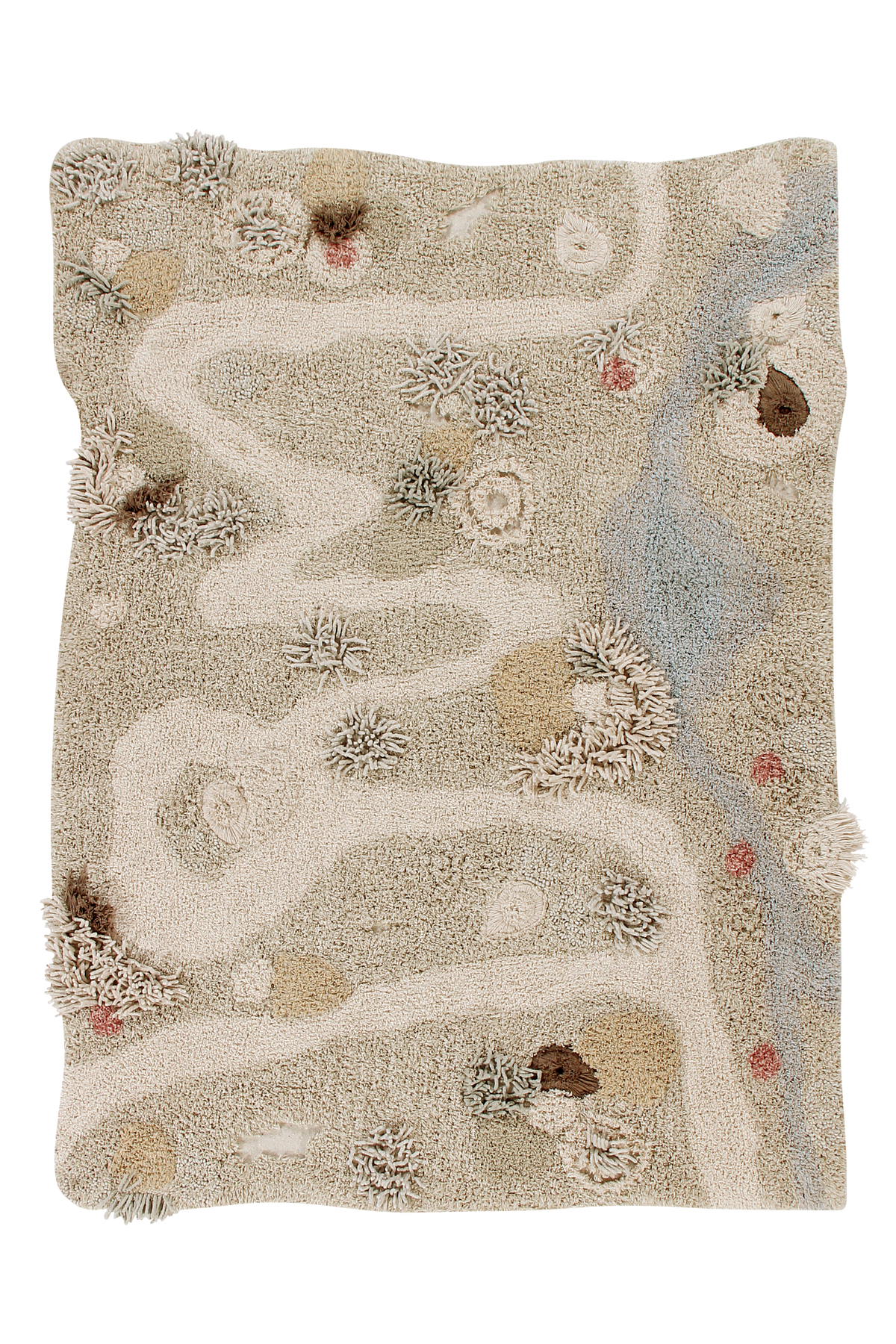 Cotton Woods, Washable Rug, Path of Nature (Various sizes)