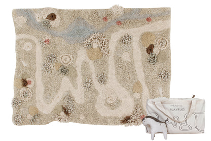 Cotton Woods, Washable Rug, Path of Nature (Various sizes)