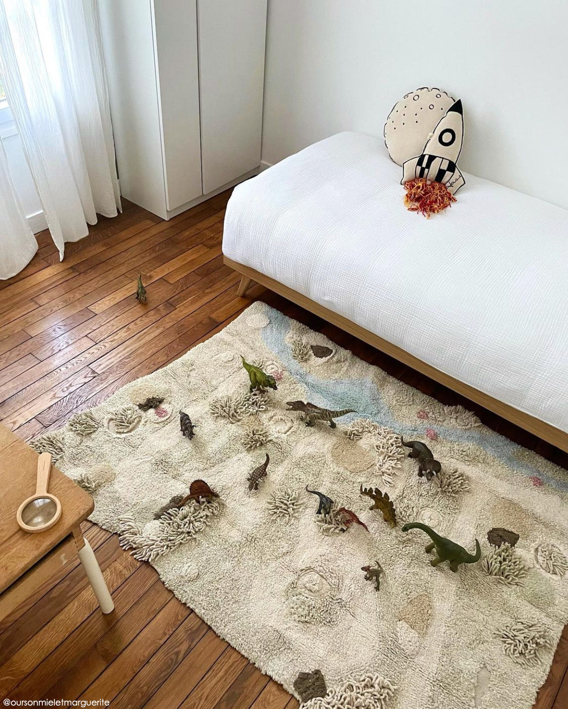 Cotton Woods, Washable Rug, Path of Nature (Various sizes)