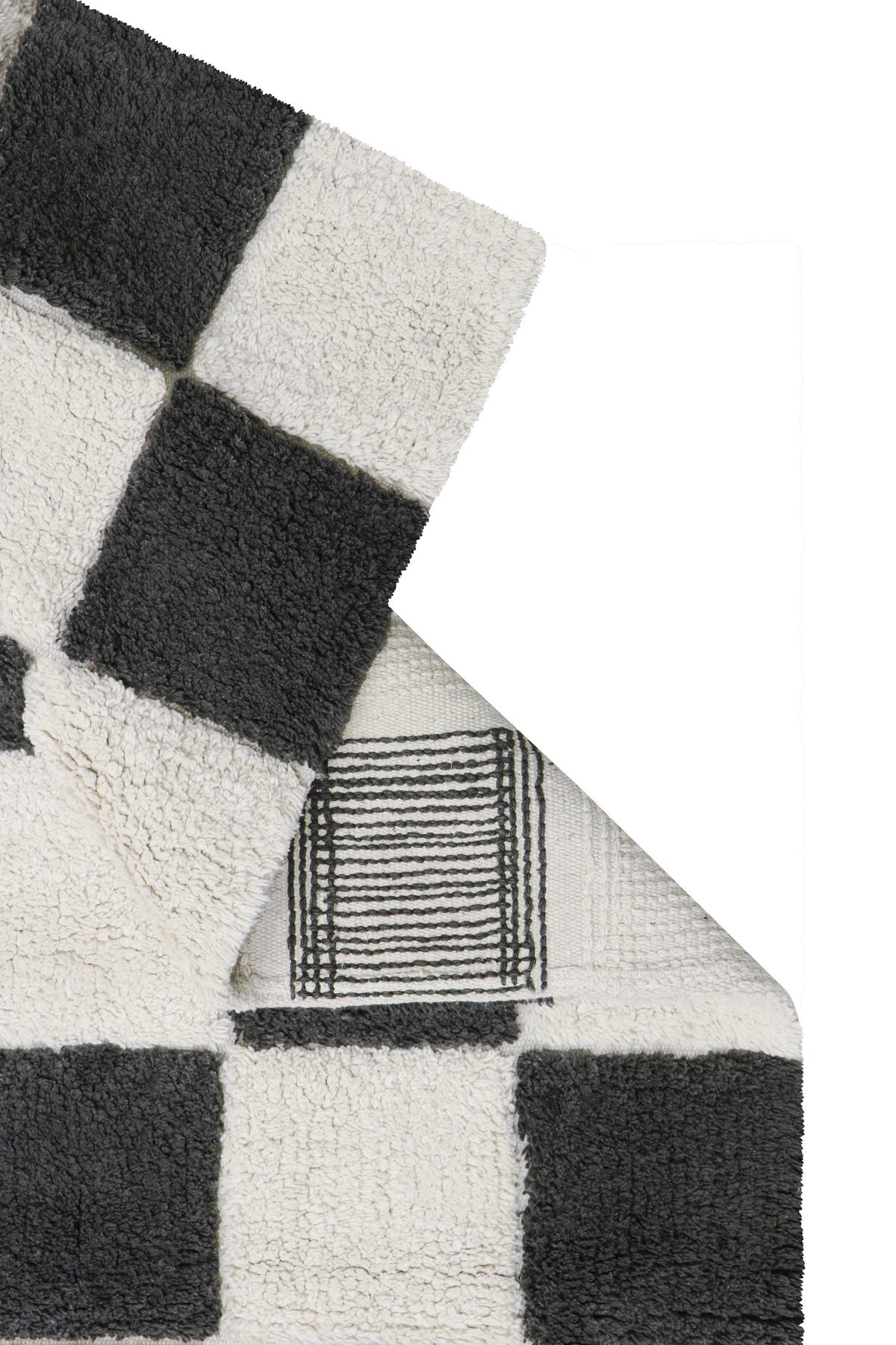 Little Chefs, Pestävä Matto, Kitchen Tiles Dark Grey, (Eri kokoja)