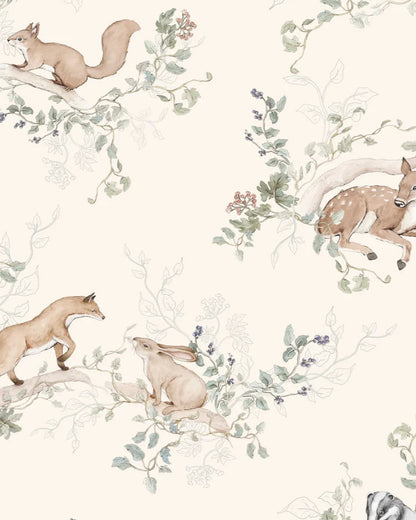 Matuu, Tapet, Woodland Whisper Cream