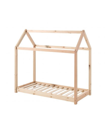 Vipack, Cabane House Bed, 2 sizes, Natural Wood