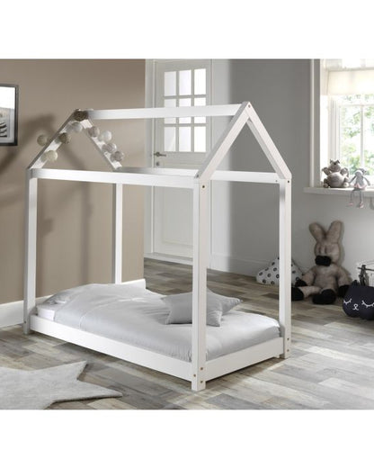 Vipack, Cabane House Bed, 2 sizes, White
