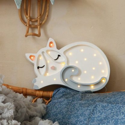 Little Lights Night light, Cat White