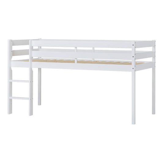 Hoppekids ECO Comfort, Loftsäng 90x200 cm, Vit