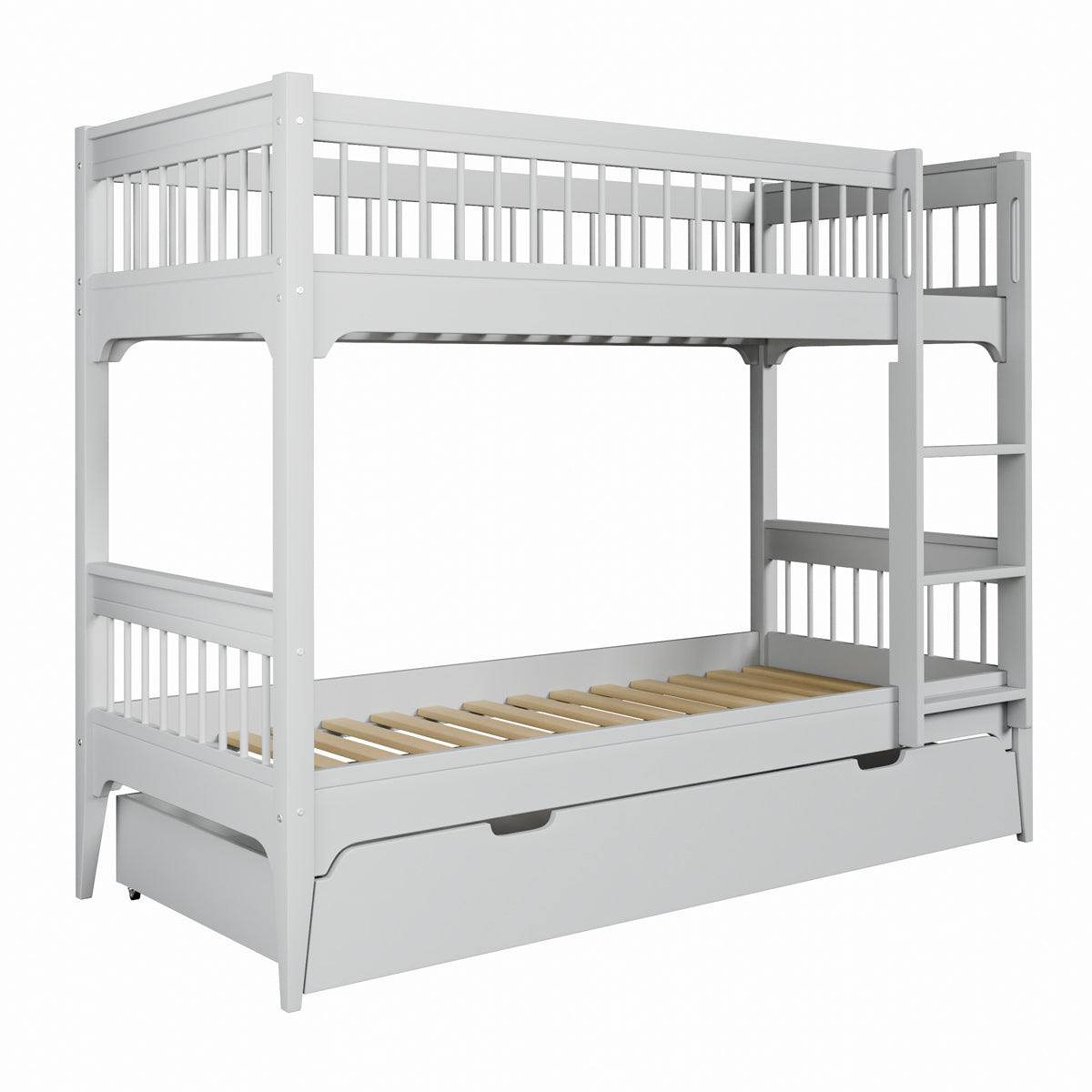 Inmondo, Carmela Bunk Bed 90x200, Light Grey