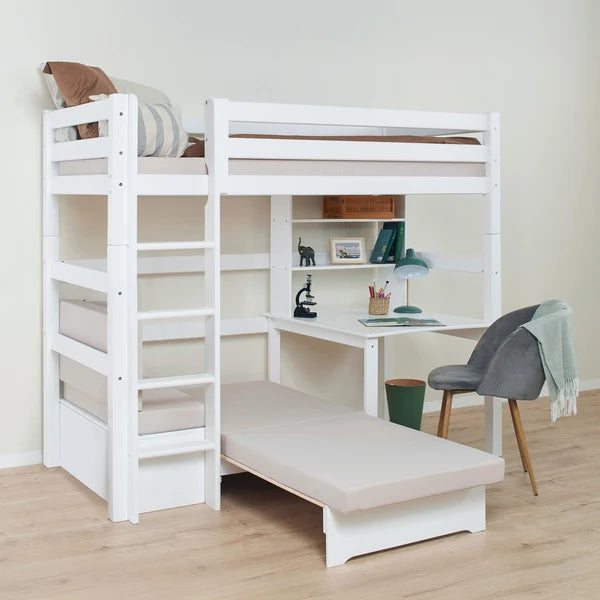 Hoppekids, ECO Luxury, Bunk bed 70x160 cm (convertible), White