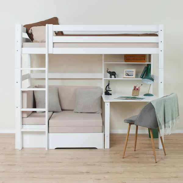 Hoppekids, ECO Luxury, Bunk bed 70x160 cm (convertible), White