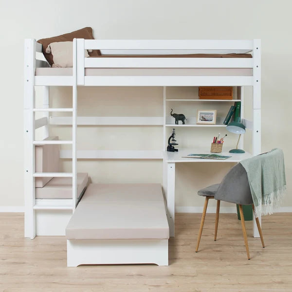 Hoppekids, ECO Luxury, Bunk bed 70x160 cm (convertible), White