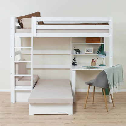 Hoppekids, ECO Luxury, Bunk bed 70x160 cm (convertible), White