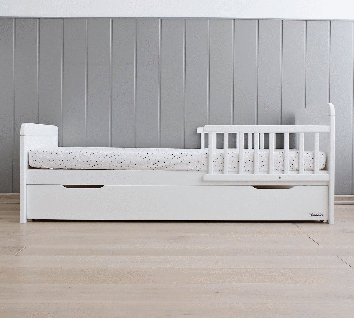Woodies, Country Juniorisänky 70x140 cm, White