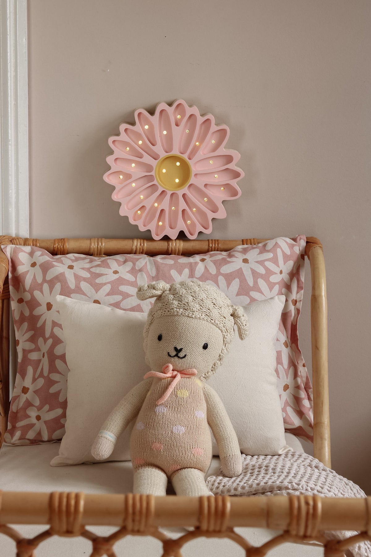 Little Lights, Yövalo, Daisy Powder Pink