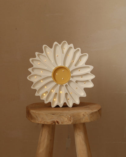 Little Lights, Night Light Daisy, White