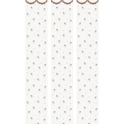Wallpaper, Delicate Retro Flowers