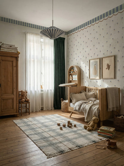 Wallpaper, Delicate Retro Flowers