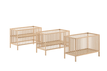 Vipack, Dino, Cot 60x120, Natural