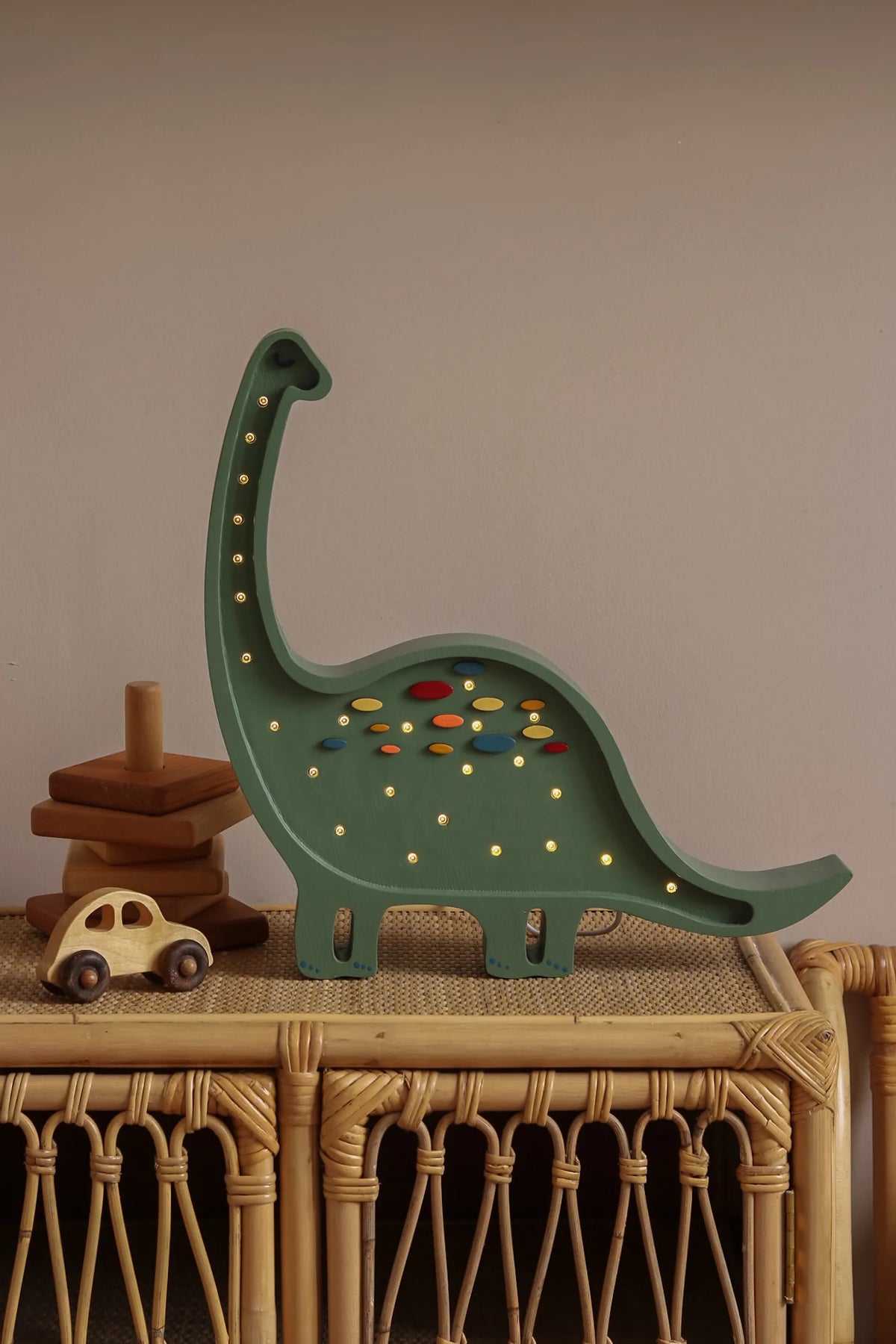 Little Lights, Yövalo Diplodocus, Military Green