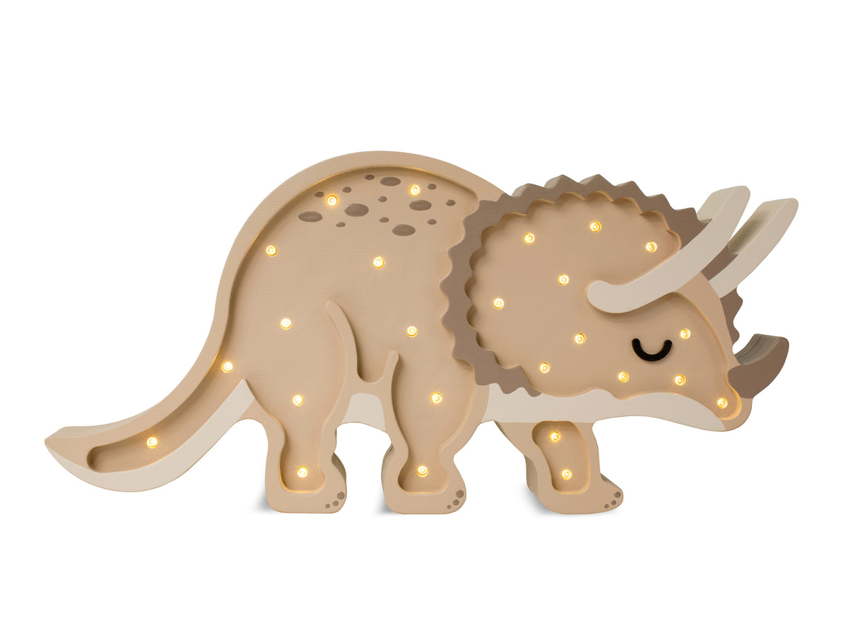 Little Lights, Yövalo, Dino Triceratops, Sand
