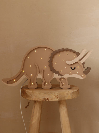 Little Lights, Yövalo, Dino Triceratops, Sand