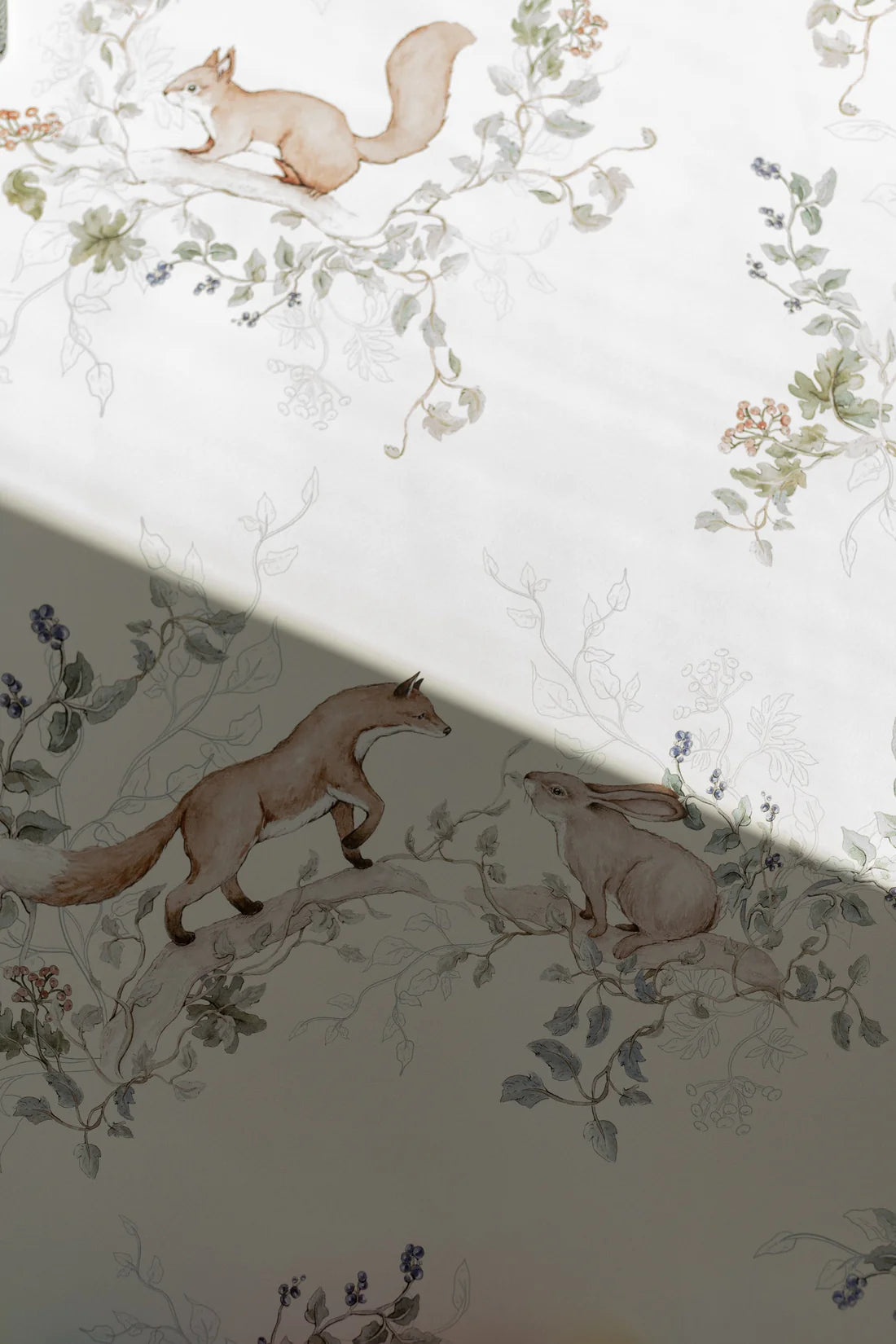 Matuu, Tapet, Woodland Whisper White