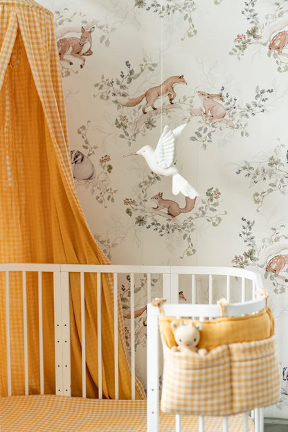 Matuu, Tapet, Woodland Whisper White