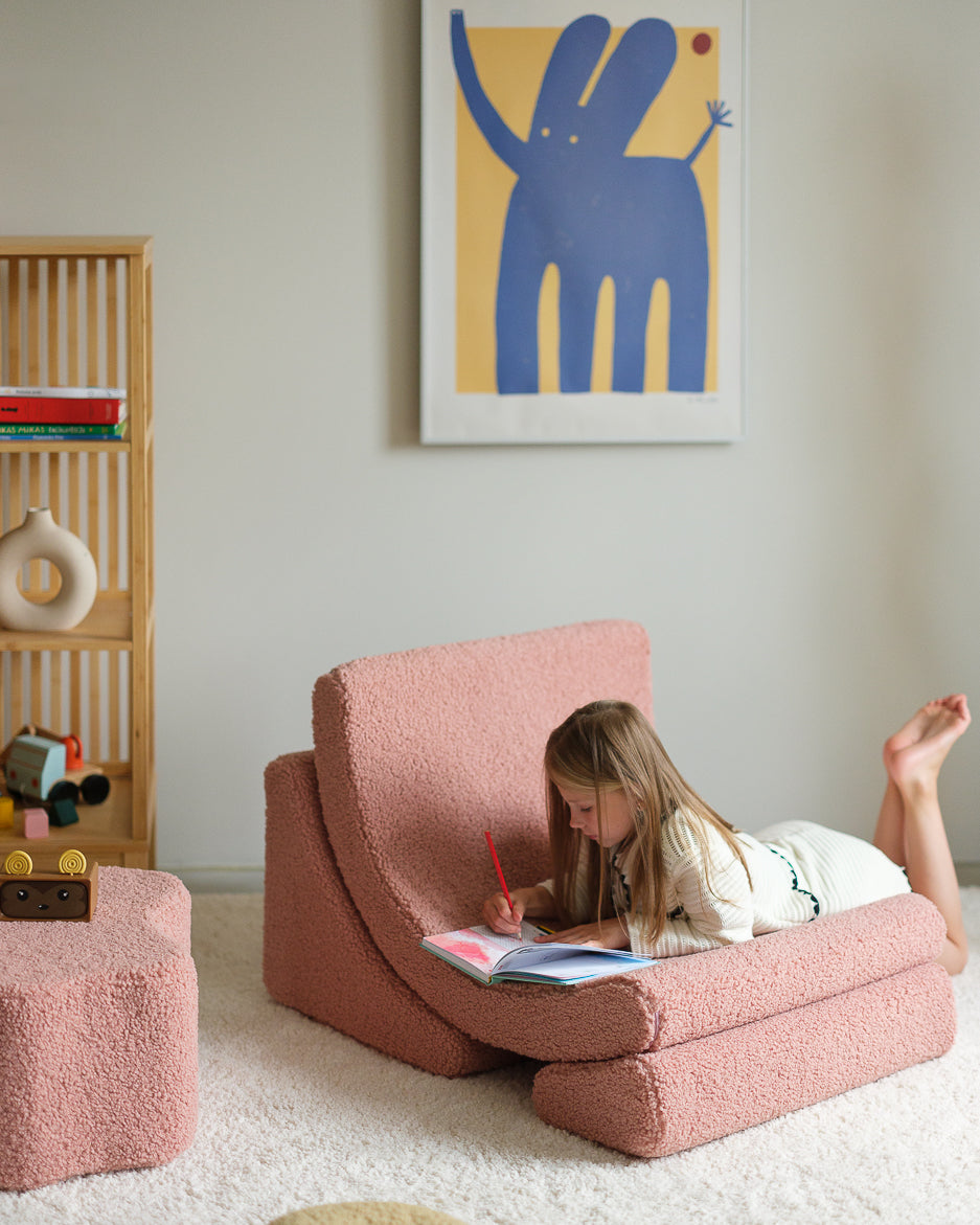 Wigiwama, Moon Chair Teddy, 2 Colors