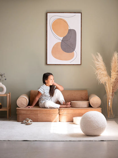 Wigiwama Settee, 2 colors