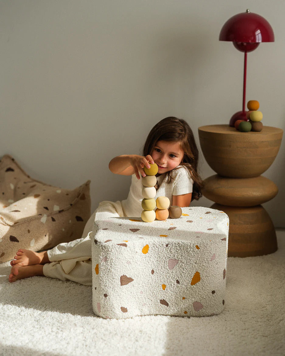 Wigiwama, Pouffe Cloud Terrazzo (3 colors)