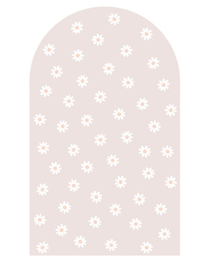 Pastelowe Love, Seinätarra Kaari, Dusty Pink Daisies