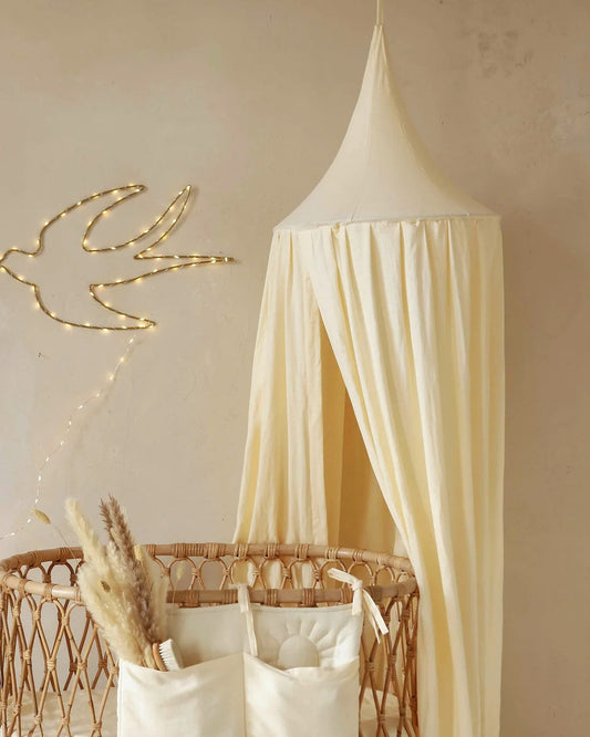 Matuu Bed canopy, Linen Cream