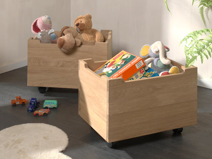 Vipack, Forrest Oak, Puoliparvisänky&Liukumäki 90x200cm, Tammi