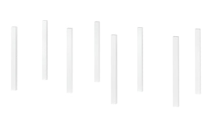 Vipack, Forrest Beech, Våningssäng (Cabriolet) 90x200 cm, Vit