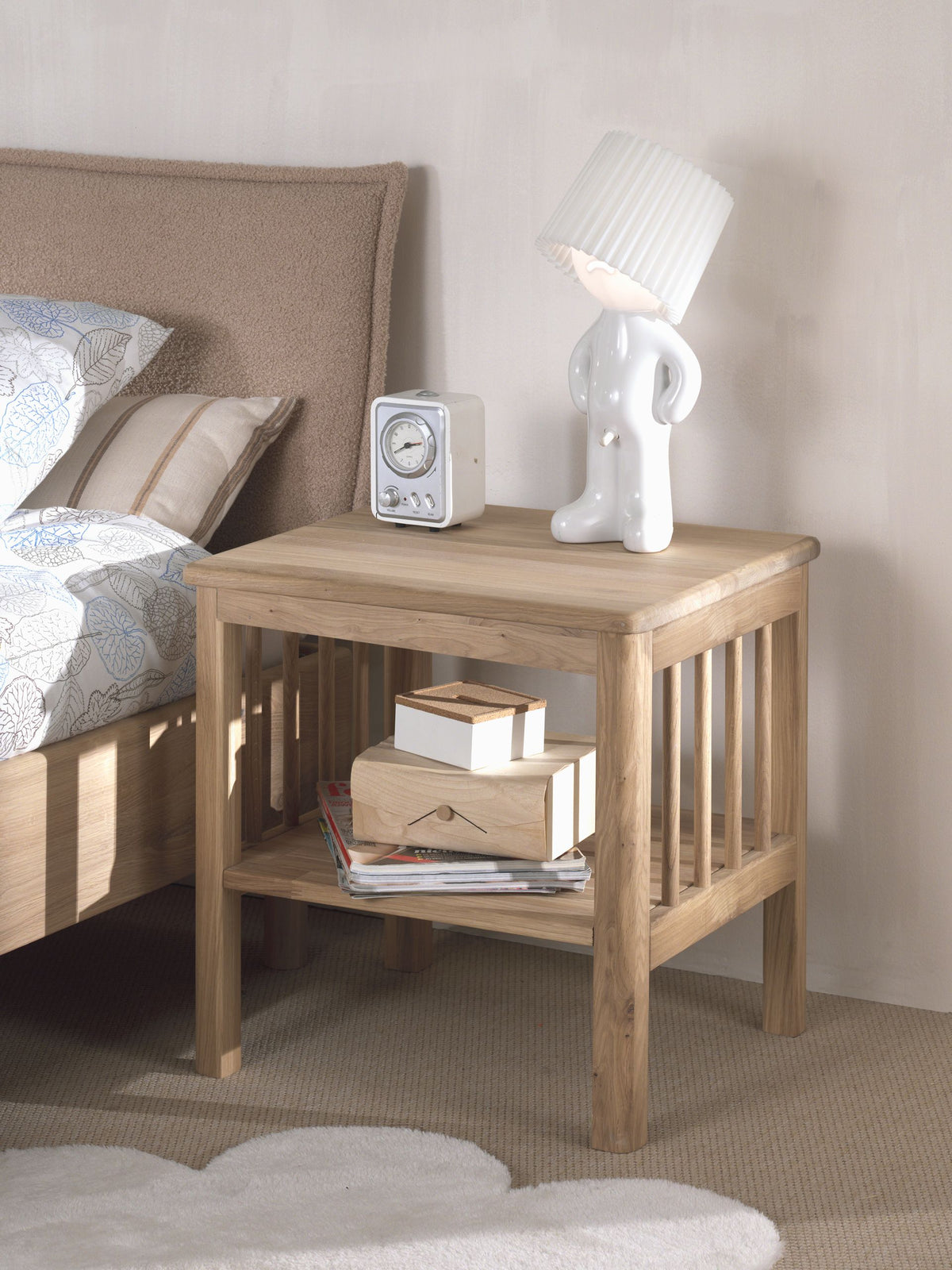 Vipack, Forrest Oak, Bed 90x200cm, Oak