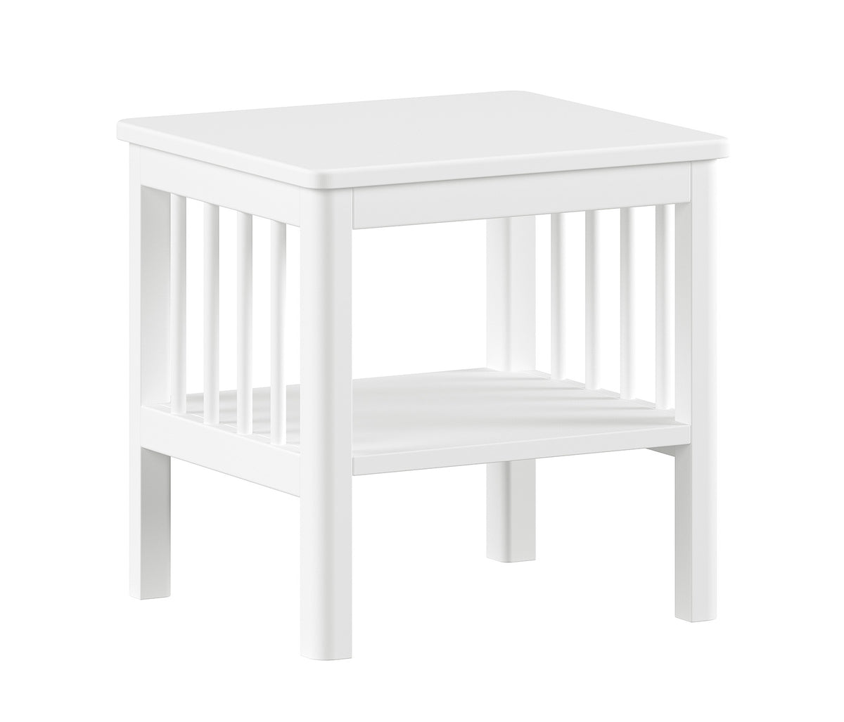 Vipack, Forrest Oak, Bed 90x200cm, White&amp;Boucle