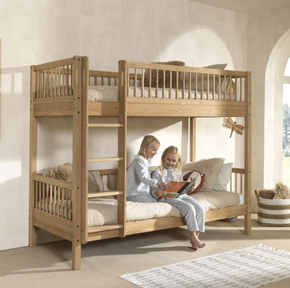 Vipack, Forrest Oak, Bunk bed (Convertible) 90x200 cm, Oak