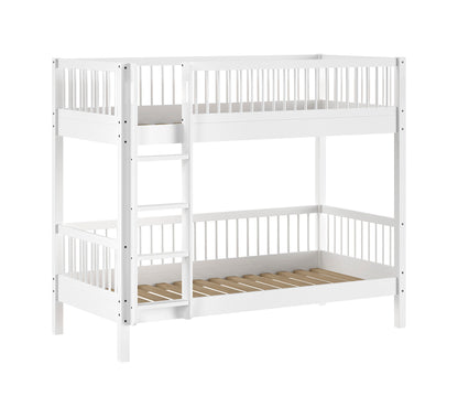 Vipack, Forrest Beech, Våningssäng (Cabriolet) 90x200 cm, Vit