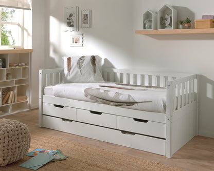 Vipack, Fritz, Bed 90x200cm, White