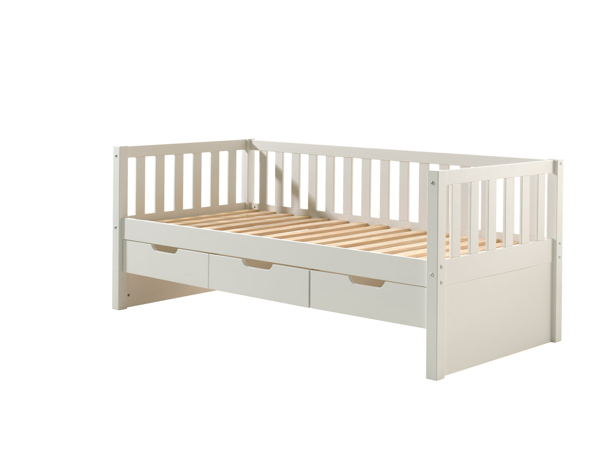 Vipack, Fritz, Bed 90x200cm, White