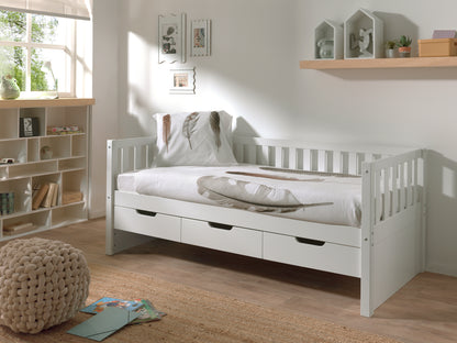 Vipack, Fritz, Bed 90x200cm, White