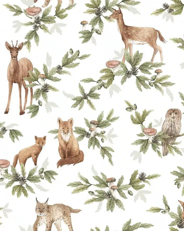 Forest Animals, Wallpaper