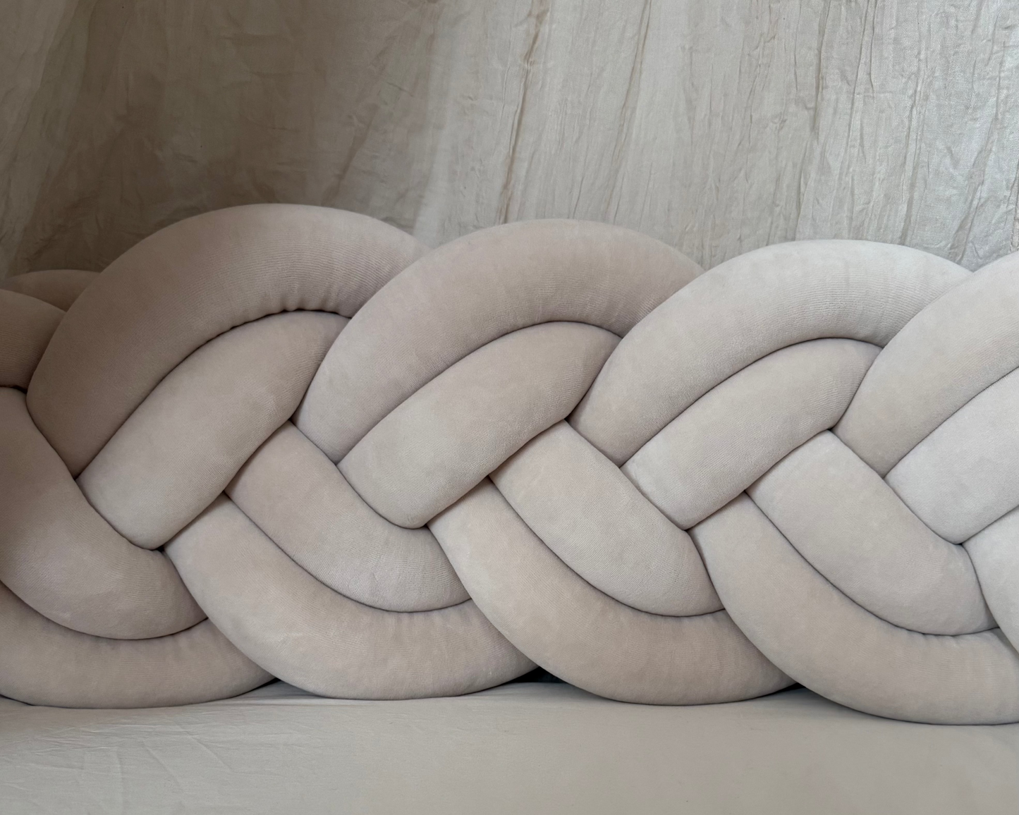 Edge padding Dual Letti, Velvet Beige